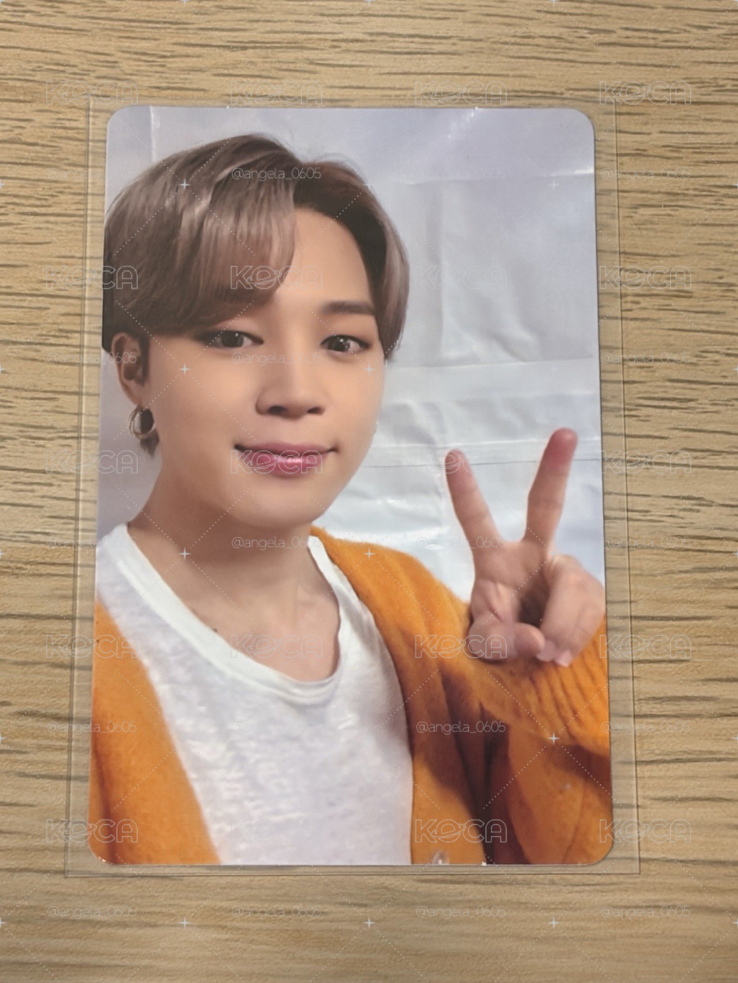 BTS JIMIN BE wvs 特典卡
