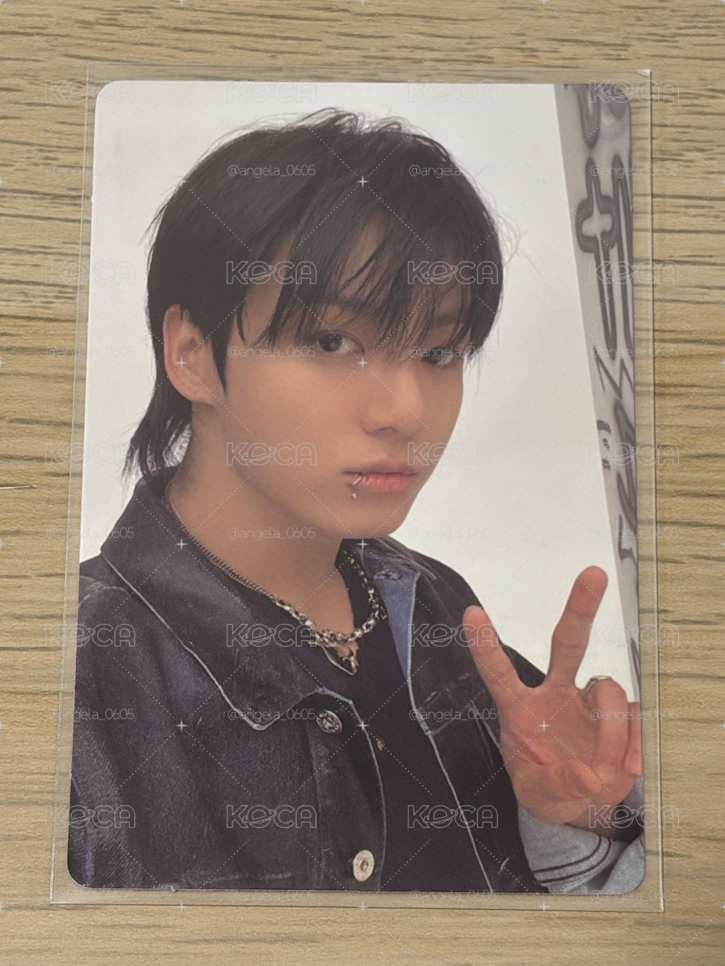 BTS JUNK KOOK  GOLDEN 專輯卡 