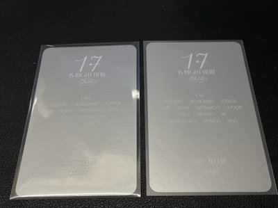 精選專 專輯卡 CARAT ver.