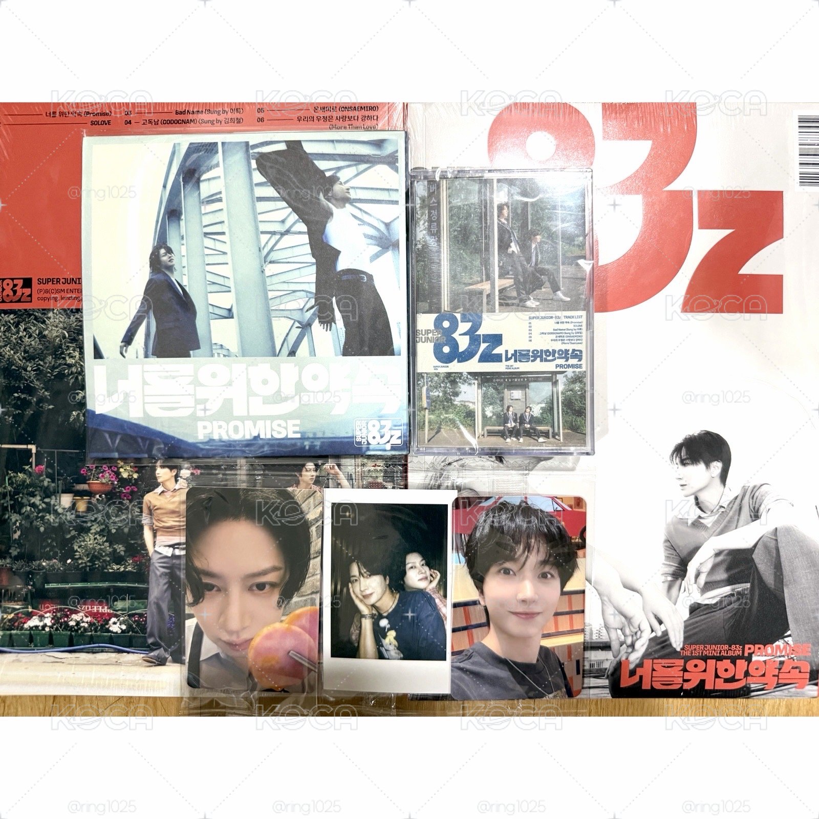 83z 全新未拆 K4三版本全專+特典一套三張［PHOTOBOOK版+POSTER版+CASSETTE TAPE版］