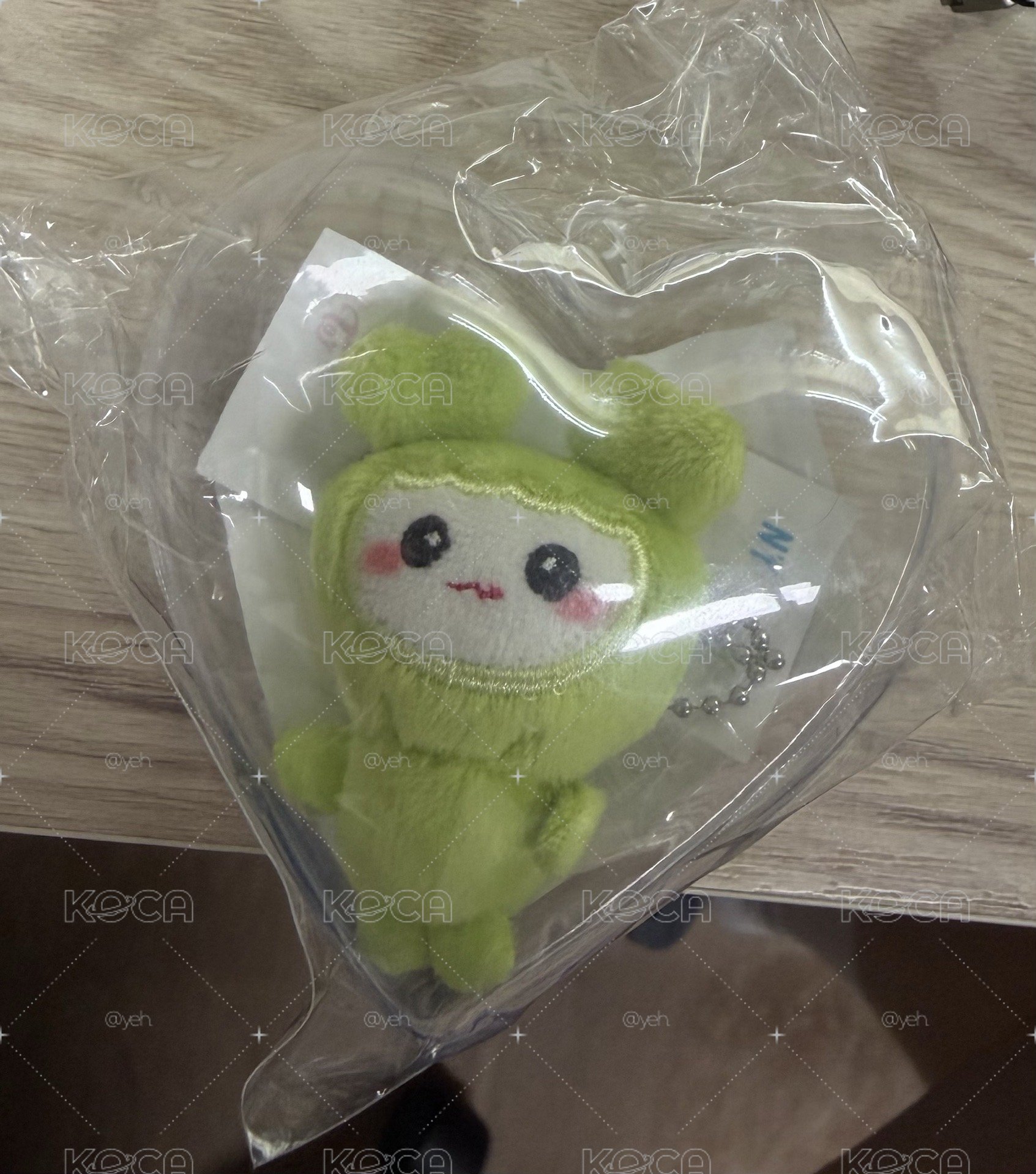TWICE六巡新國立 愛心殼吊飾娃