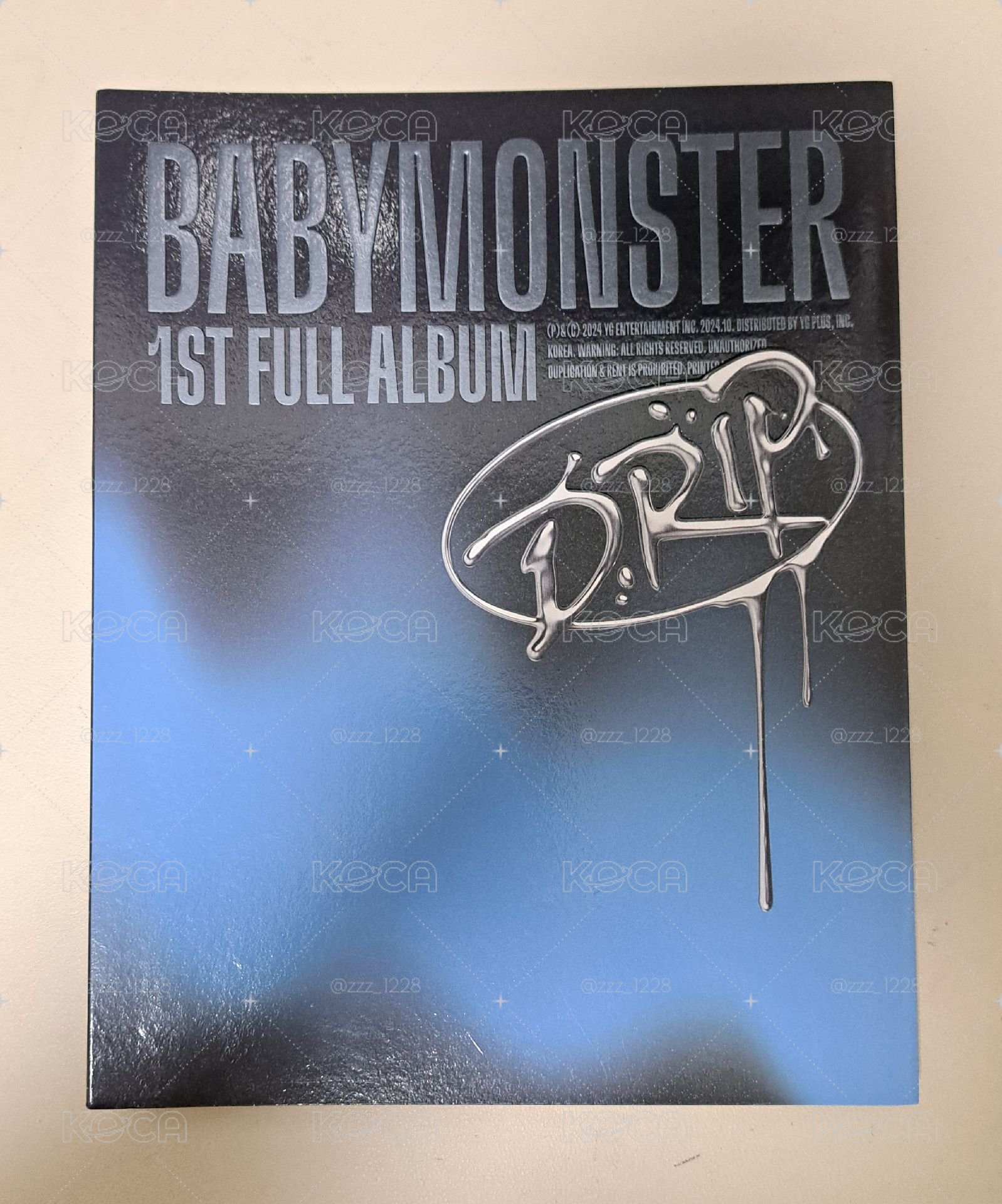 Babymonster DRIP藍版空專