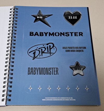 Babymonster DRIP藍版空專