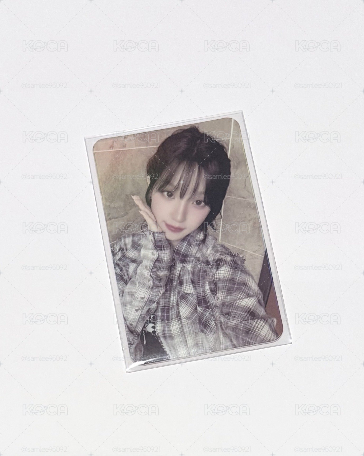 Yuqi 茉莉奶白 代言卡 