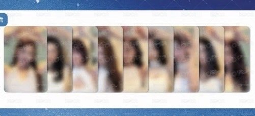 六巡 fans 仁川場 DVD特典卡 成員set