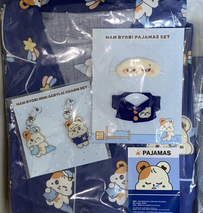 2024生日睡衣+倉星睡衣+吊飾 