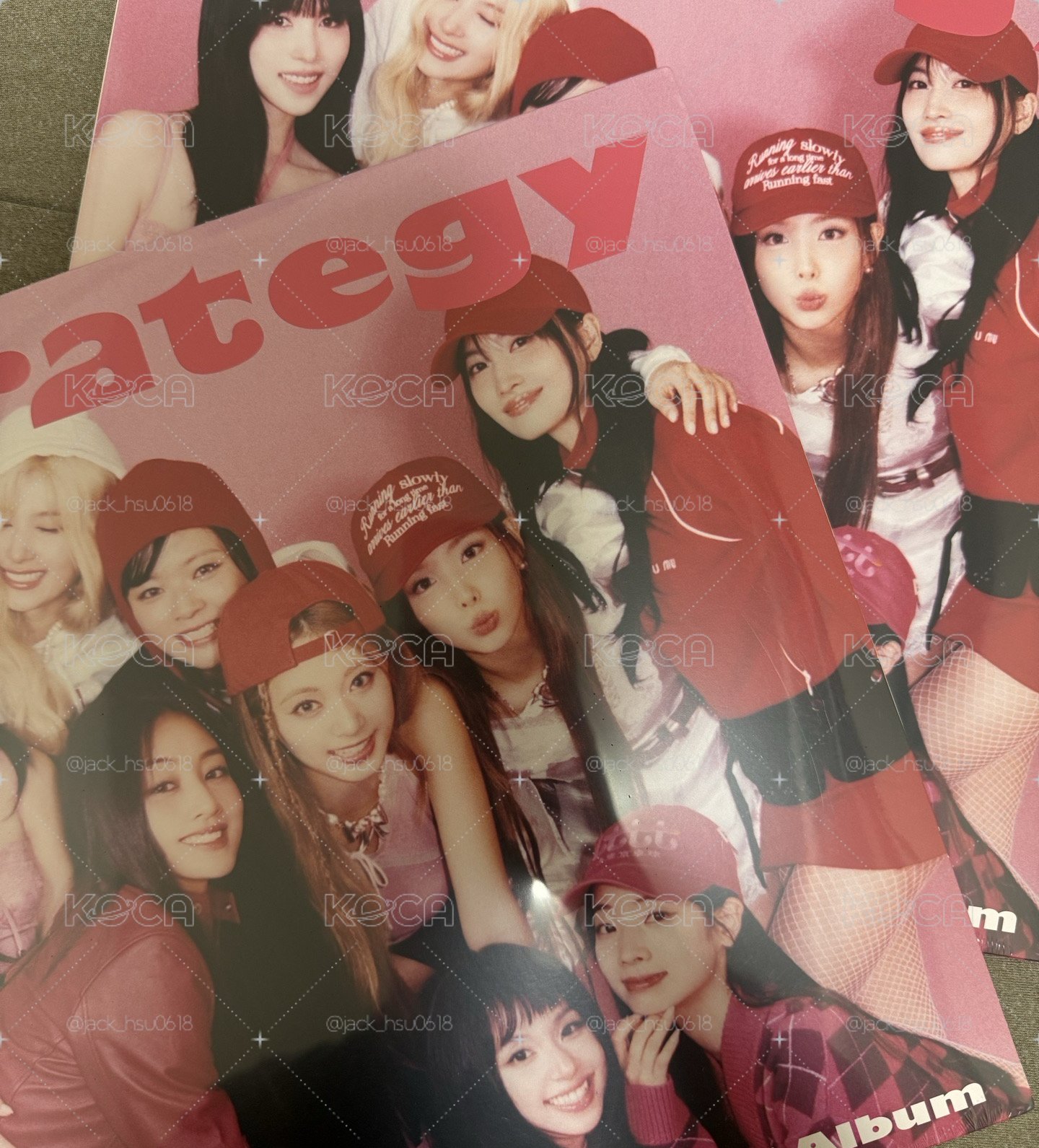 TWICE - Strategy 銀色彩膠