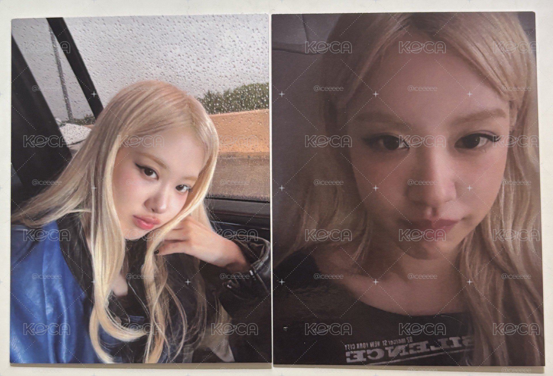 Rosie 新版紅膠小卡