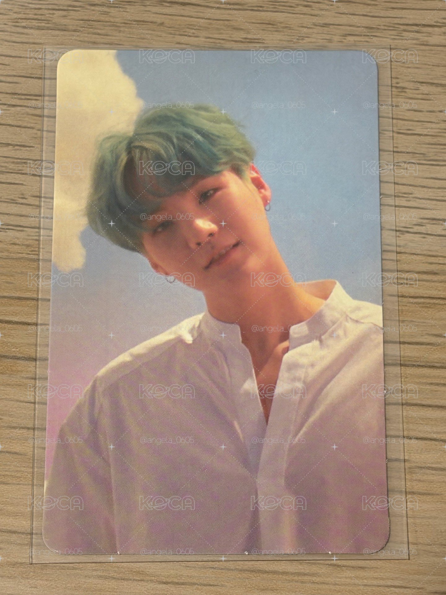 BTS SUGA LY承 O版 專輯卡 
