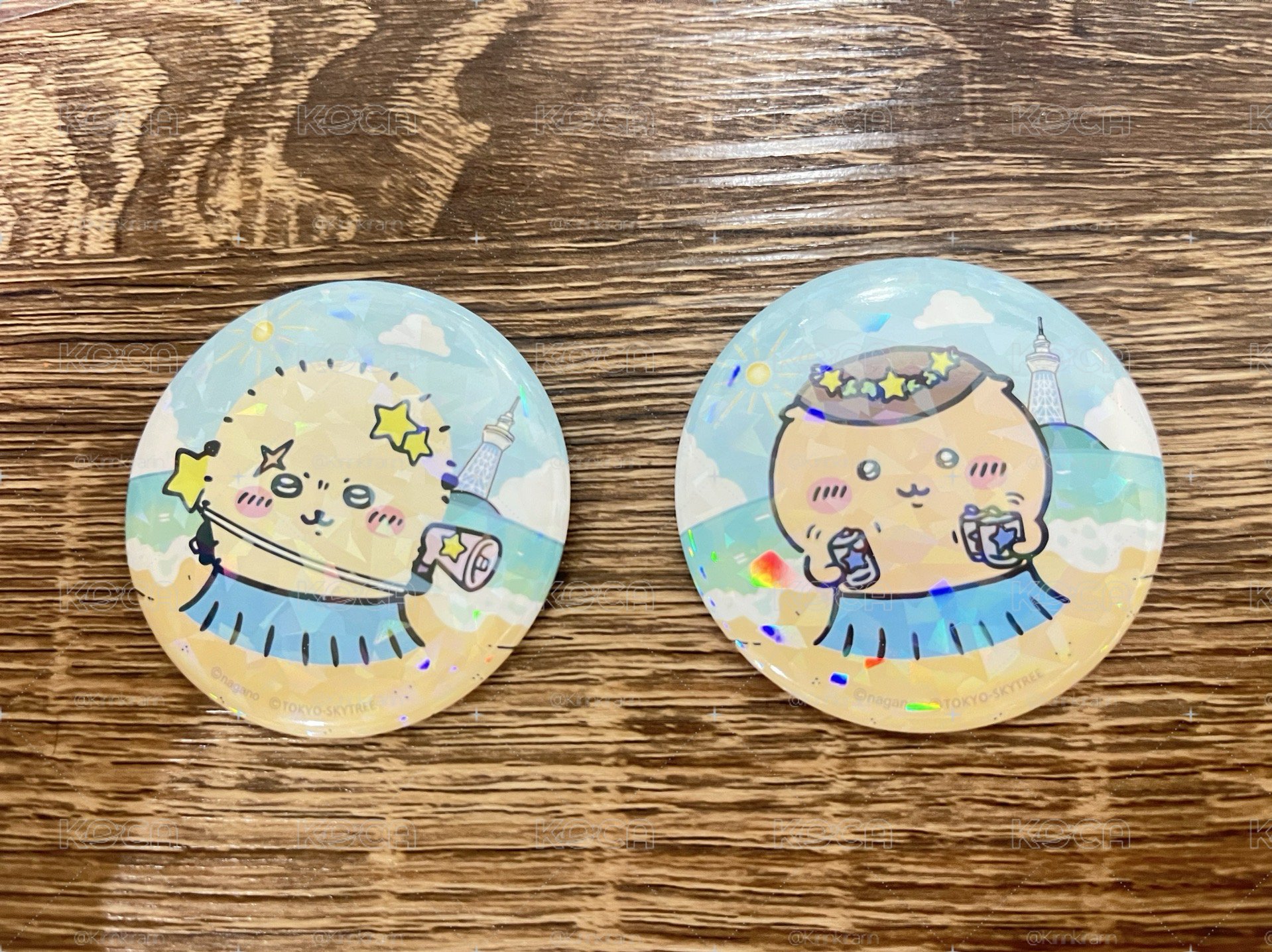人魚島系列 栗子/師傅徽章