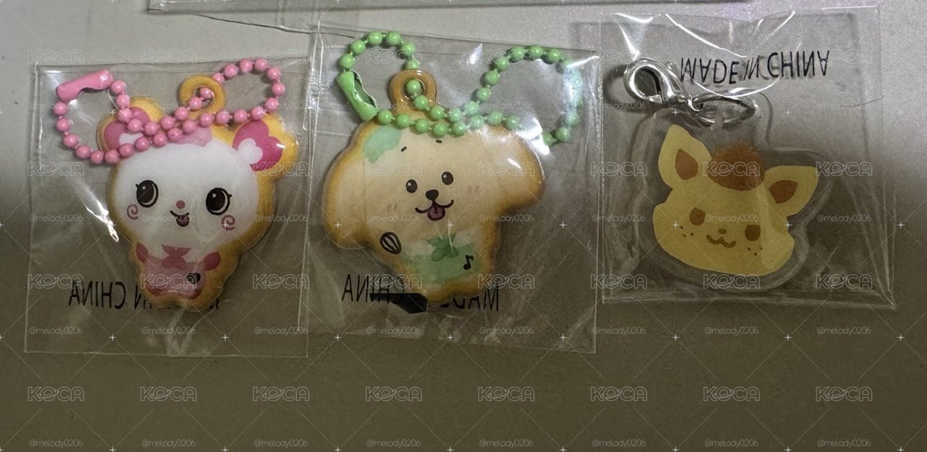 wish烘焙坊隨機吊飾