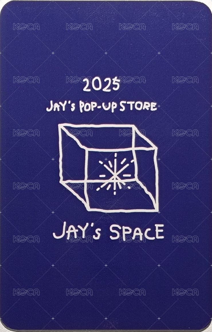 JAY's SPACE pop-up store el 周邊卡 戒指卡 背面
