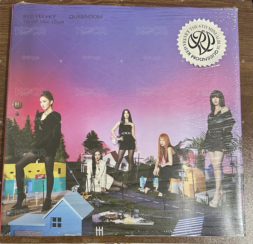 RED VELVET QUEENDOM 空專 紫色版