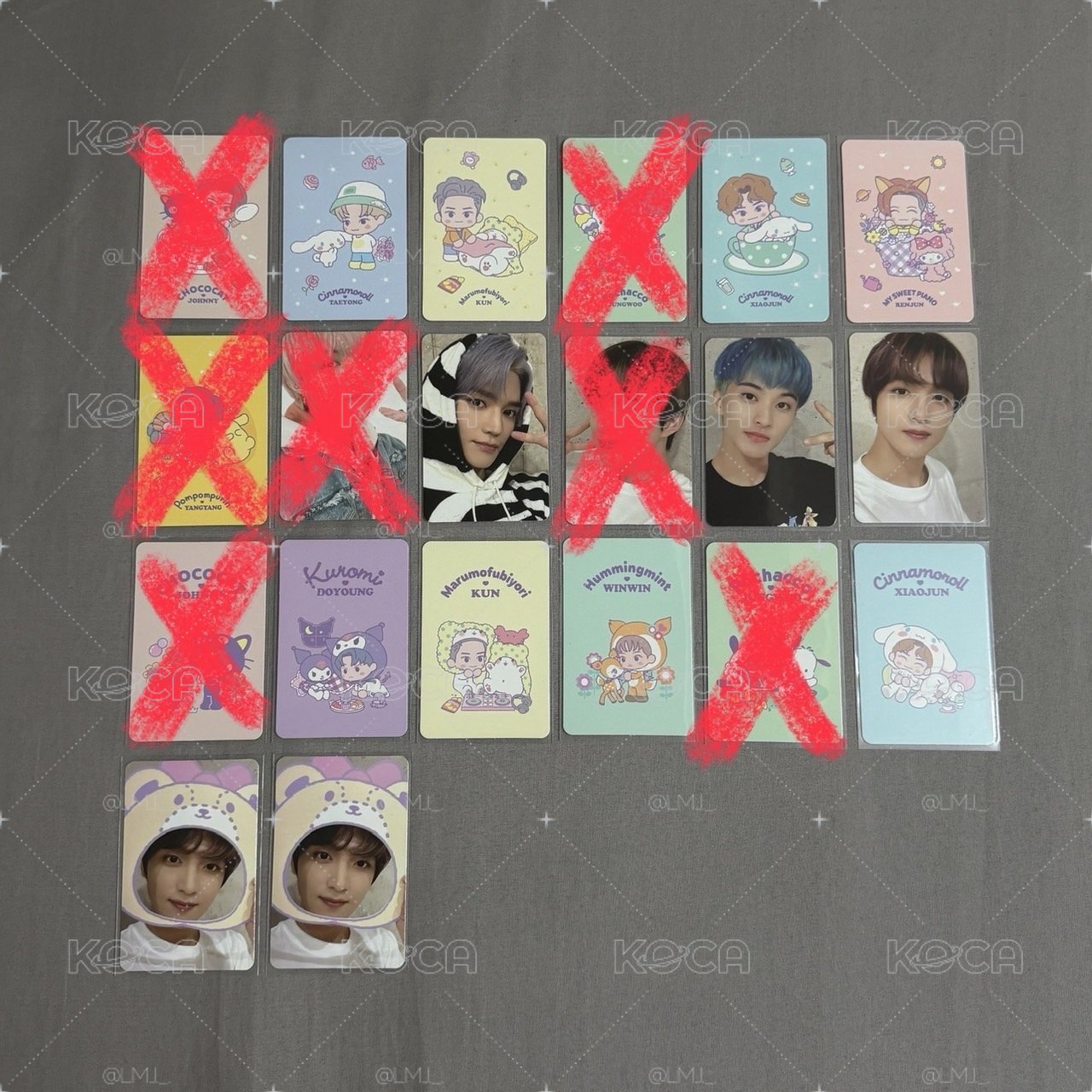 NCT 三麗鷗隨機卡包