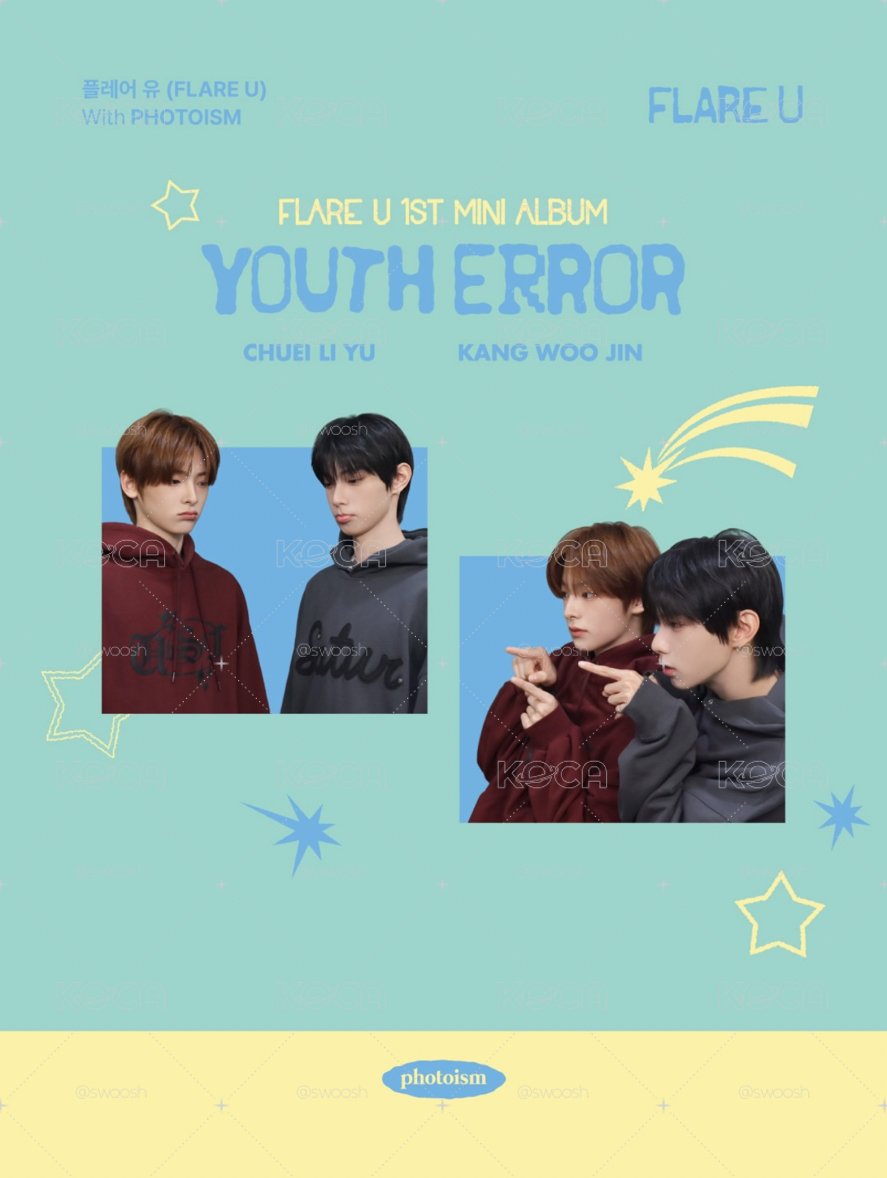 YOUTH ERROR photoism 人生四格卡 / 拍貼 