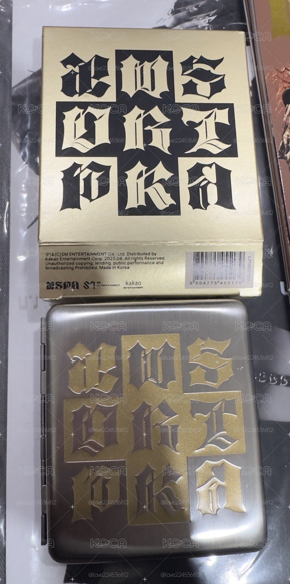Aespa空專/全專 大盤（冬封較多）