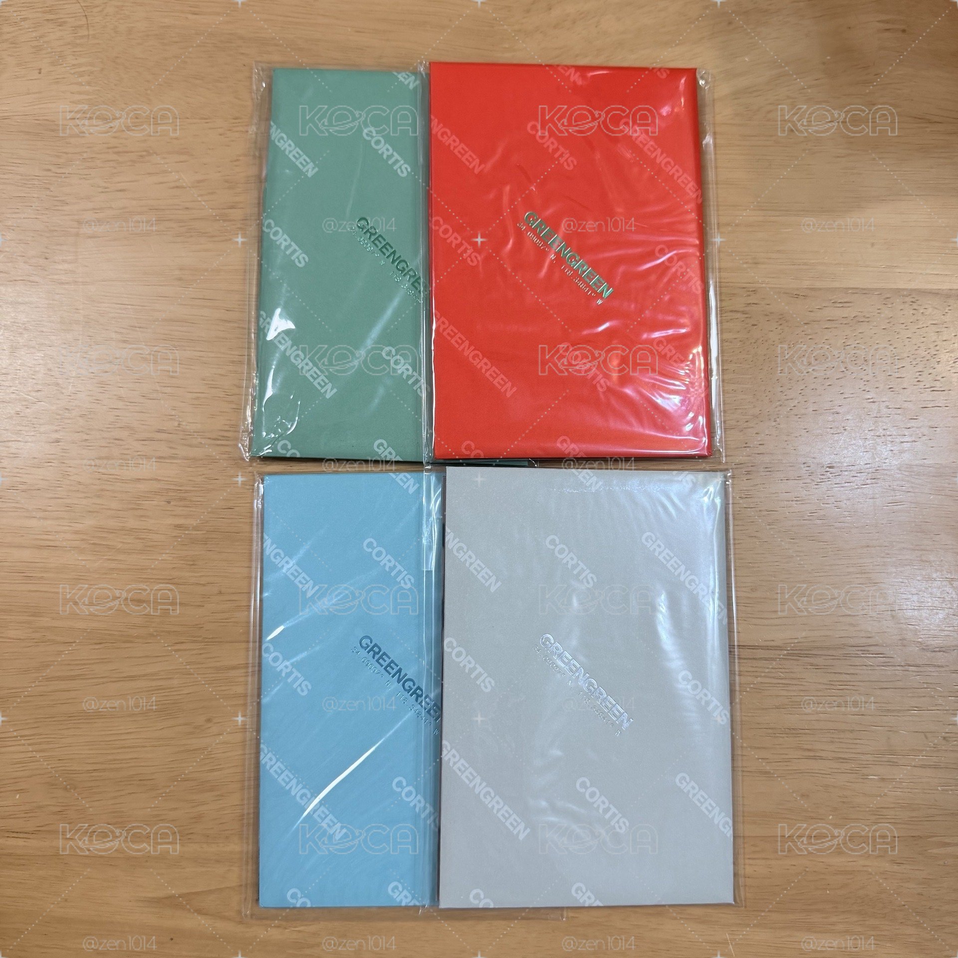 迷二GREENGREEN電子專未拆+吊牌組