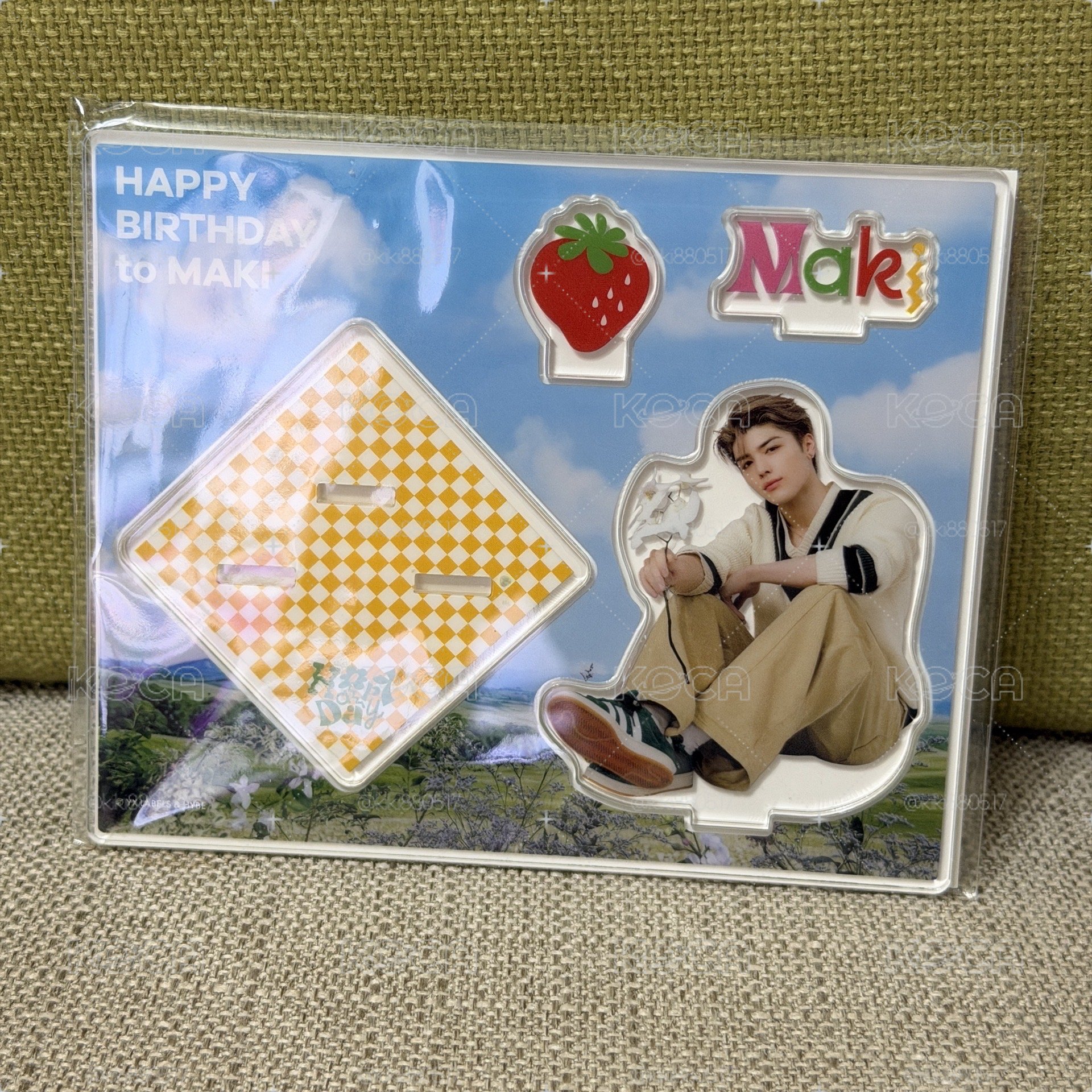 MAKI 生日立牌