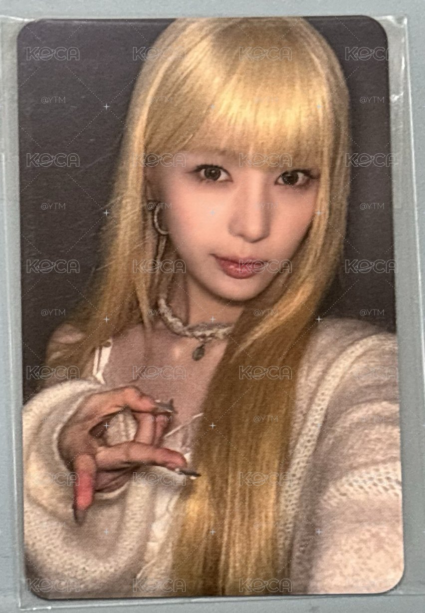 As if mnet 預售 特典卡 Hwayeon