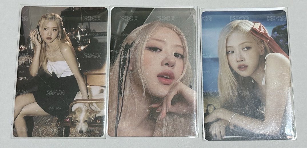 Rosé H&R年曆 yg 特典卡set