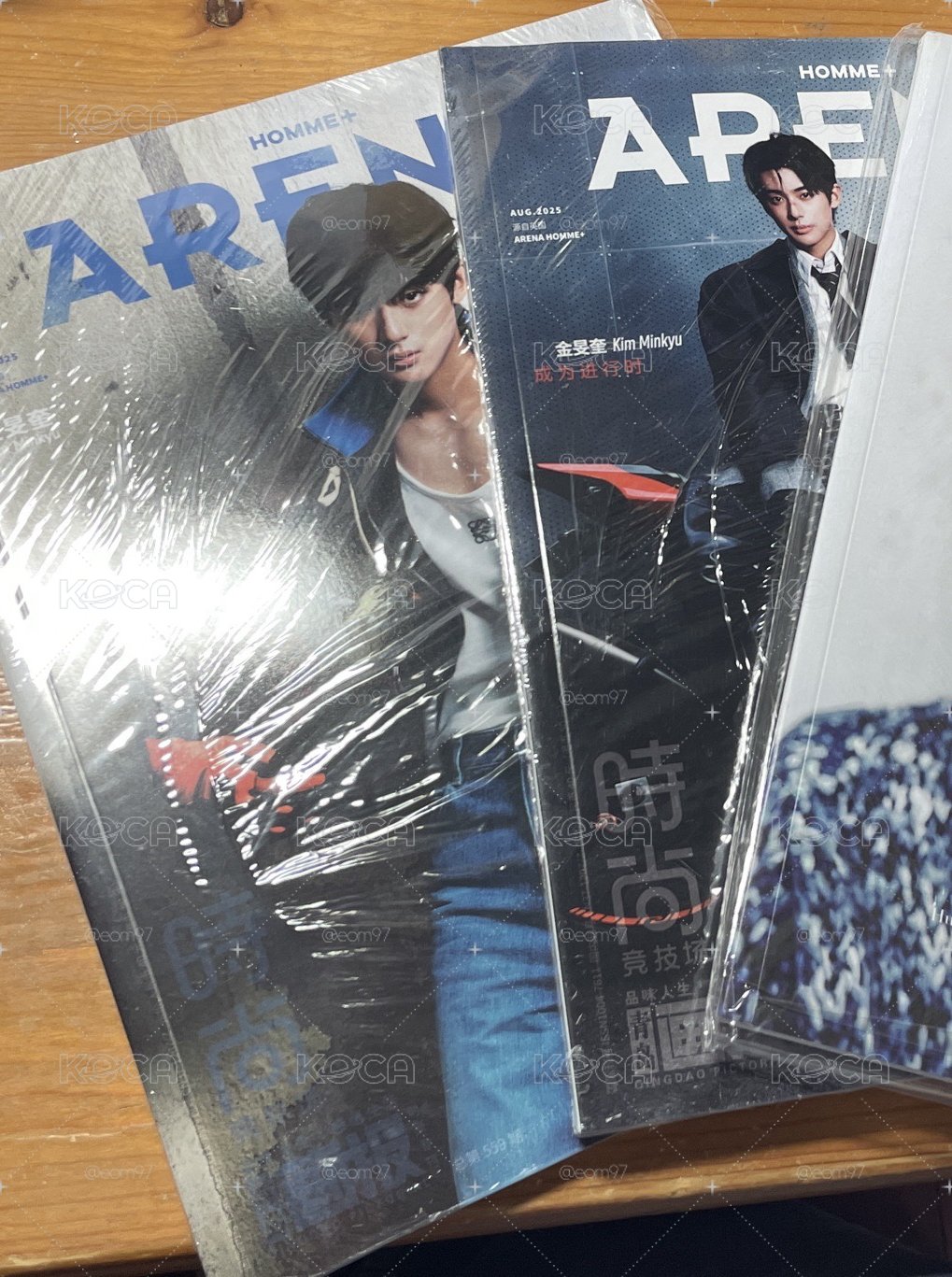 金旻奎雜誌全新未拆