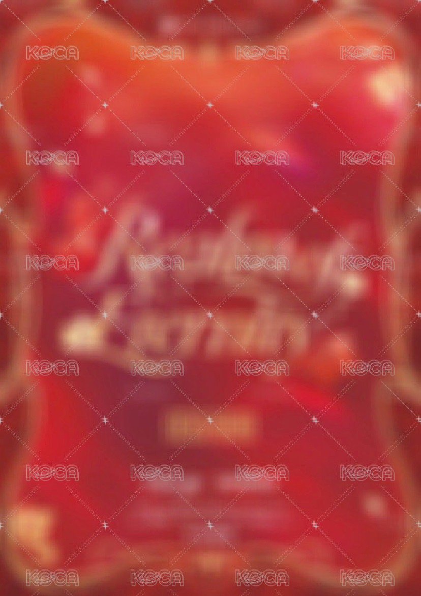 CENESE 隨機卡 花謐金折 背面