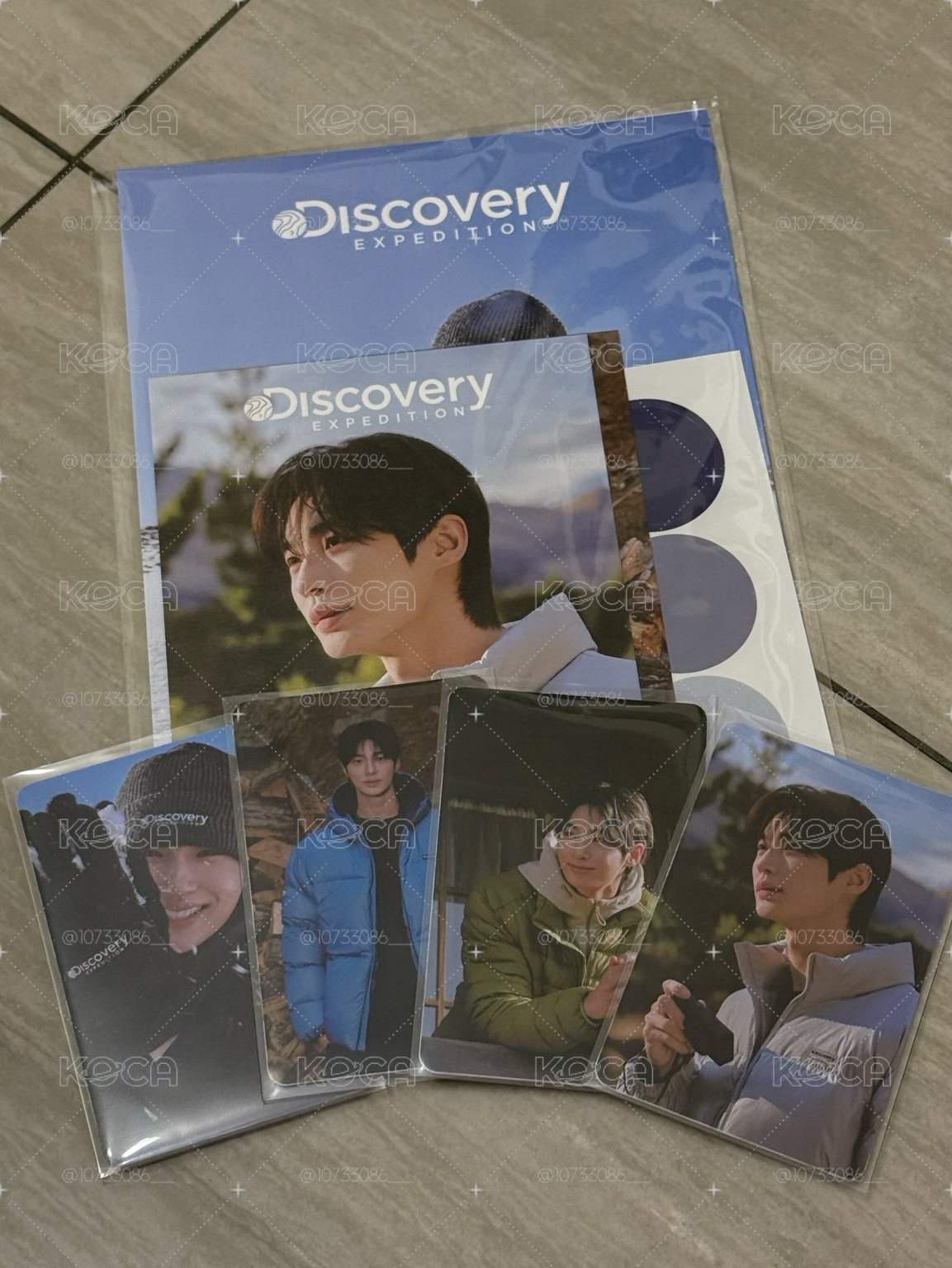 Discovery邊佑錫 明信片小卡組