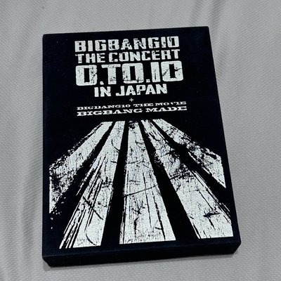 BIGBANG 0.TO.10 IN JAPAN DVD 