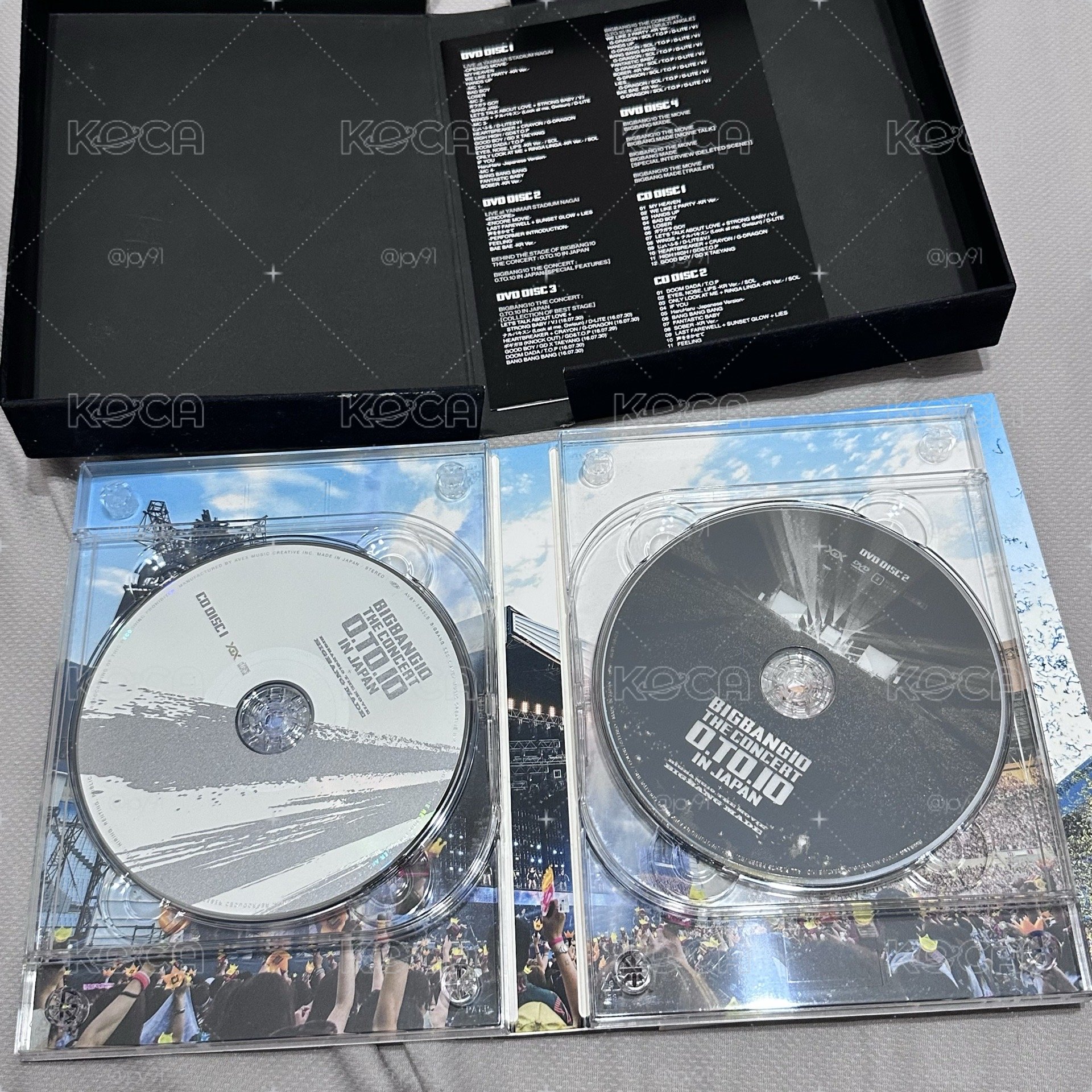 BIGBANG 0.TO.10 IN JAPAN DVD 