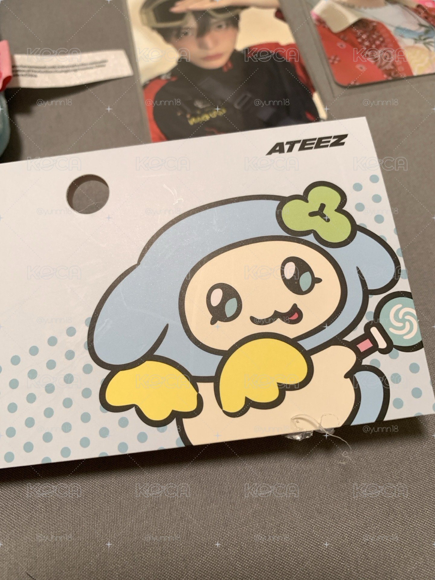 MIGHTEEZ 凸呦卡套無小卡（含原袋/卡頭）整圖出