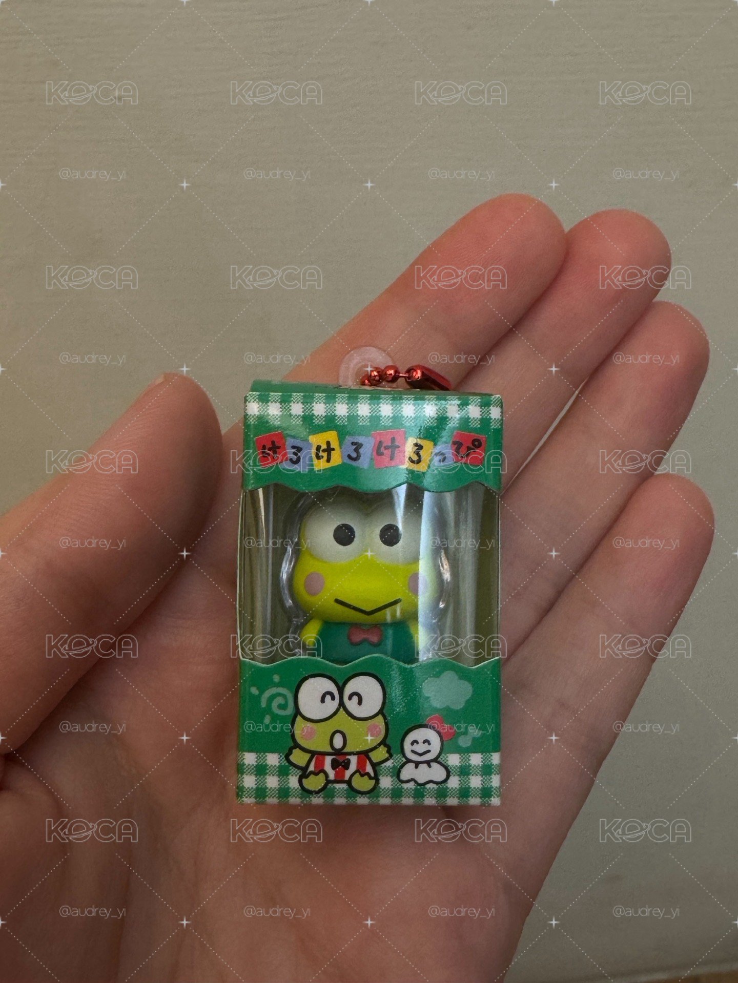 日本萬代 大眼蛙迷你盒玩