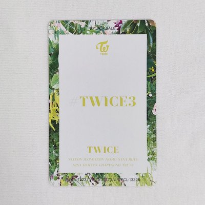 #twice3 團卡