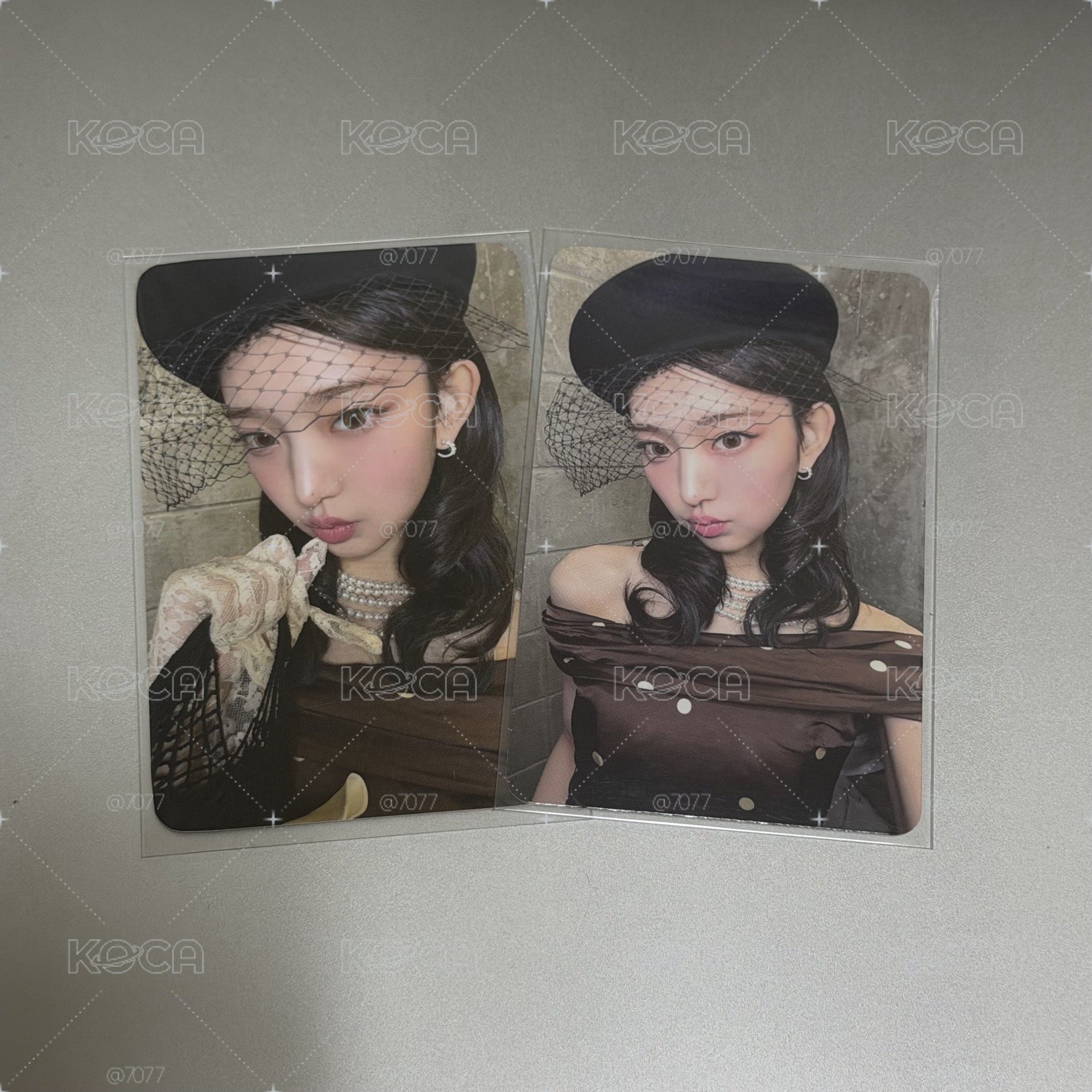 KiiiKiii leesol 貝雷帽小卡