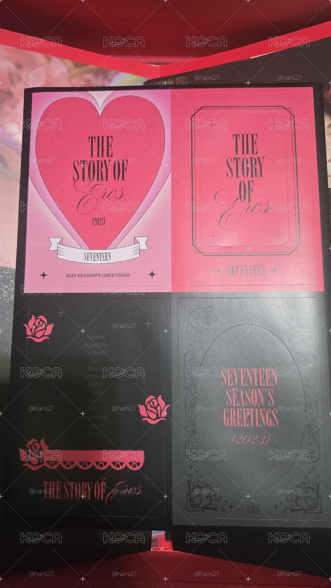 SEVENTEEN 2023年曆