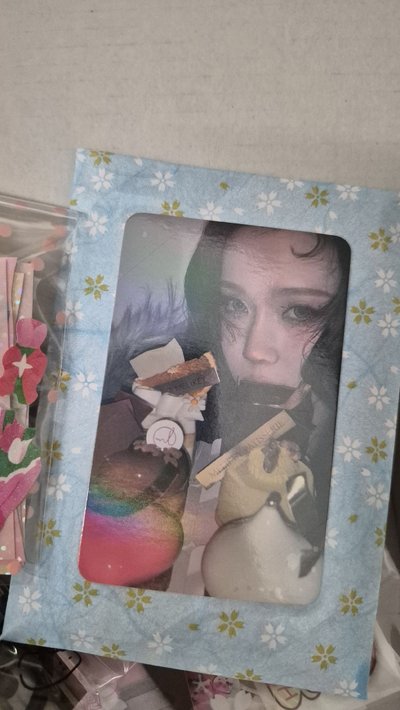 jisoo未出先包 卡面為圖鑑三張