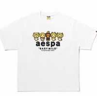 BAPE® x aespa T恤 aespa x BABY MILO 