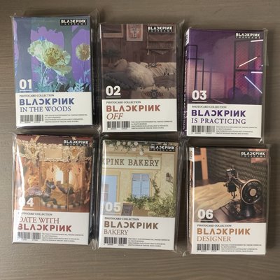BLACKPINK The Game Photocard Collection 小卡組 #01-#06