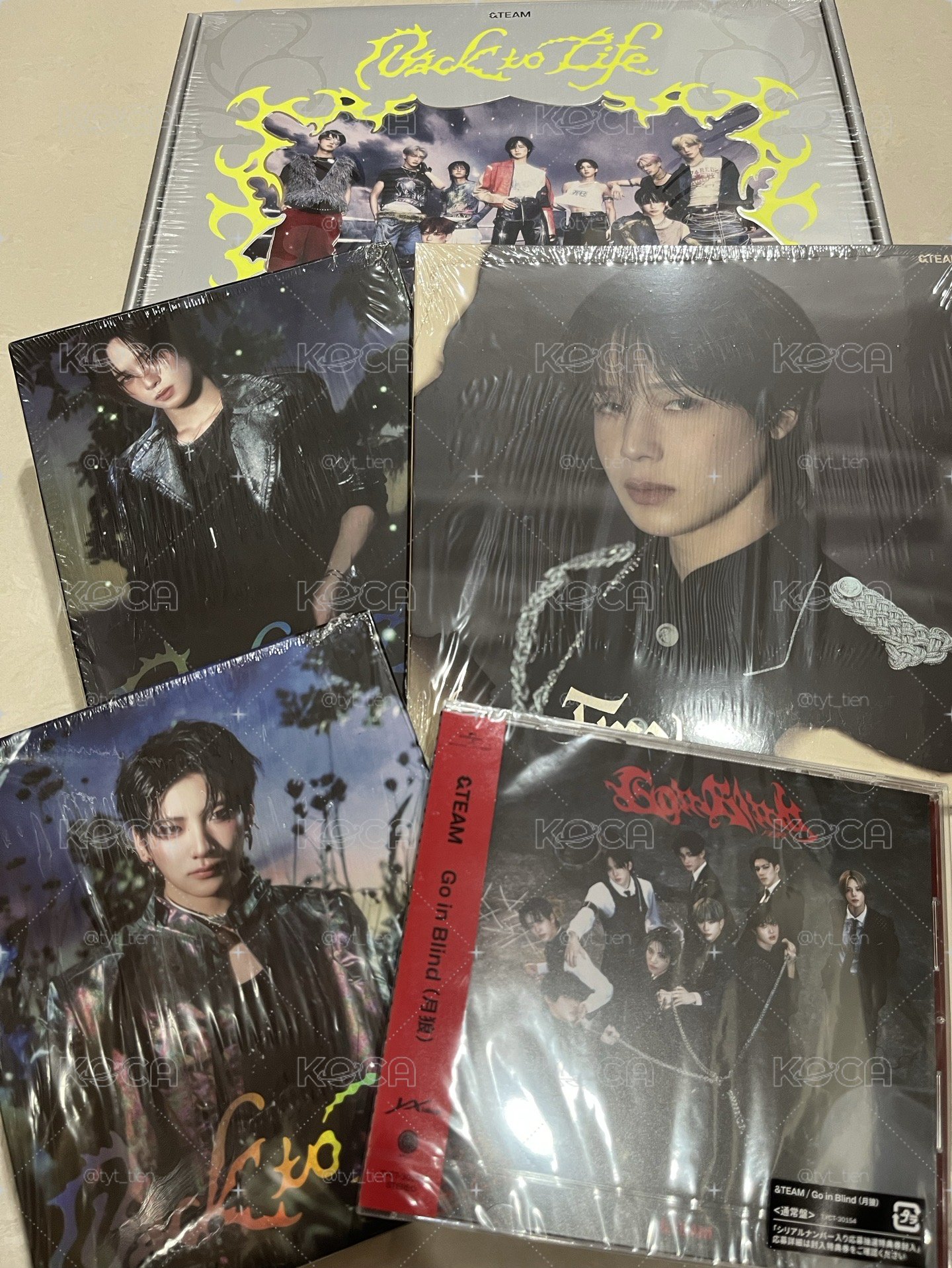 現貨 &TEAM 未拆專