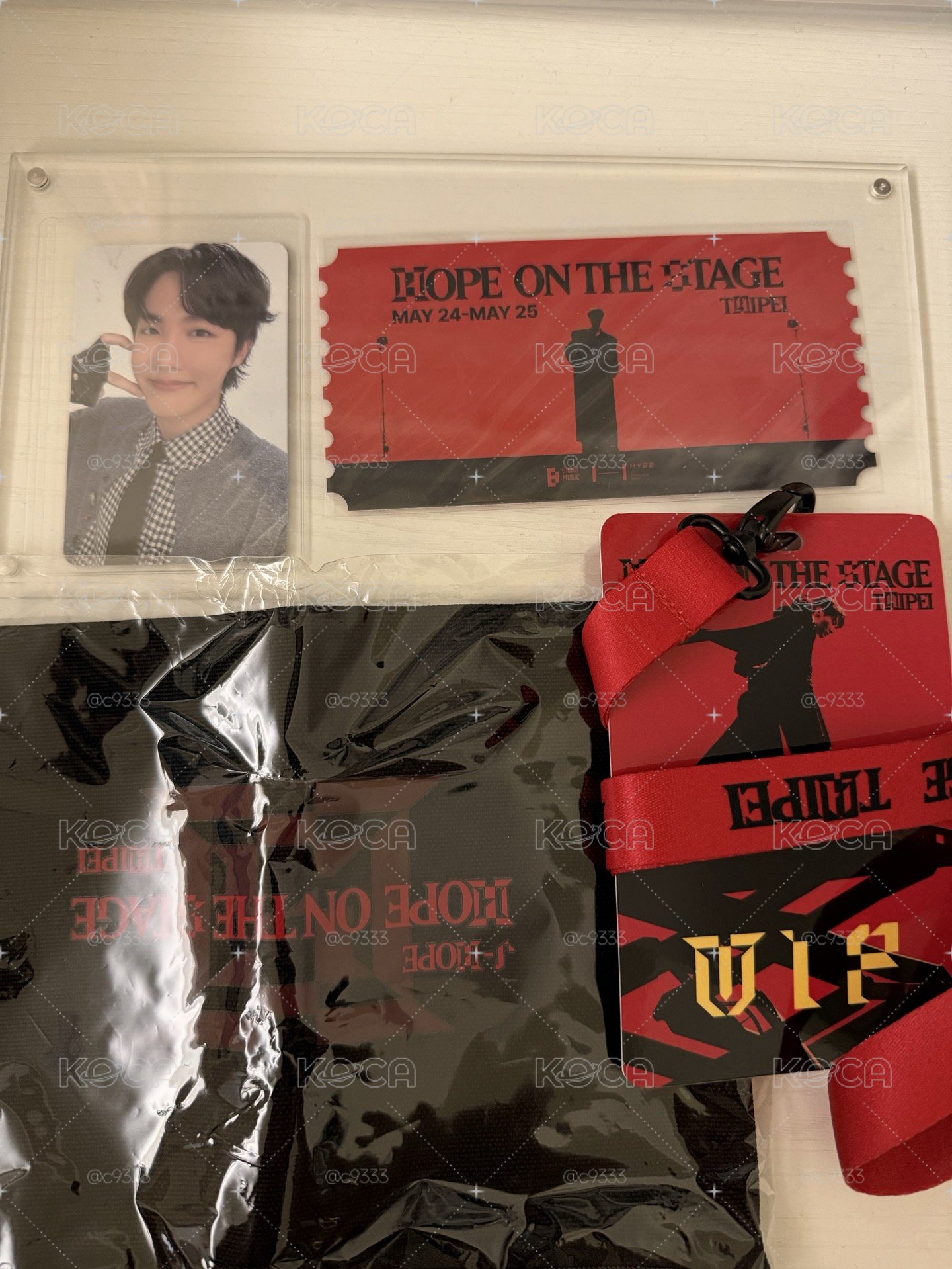HOPE台灣場演唱會VIP禮包