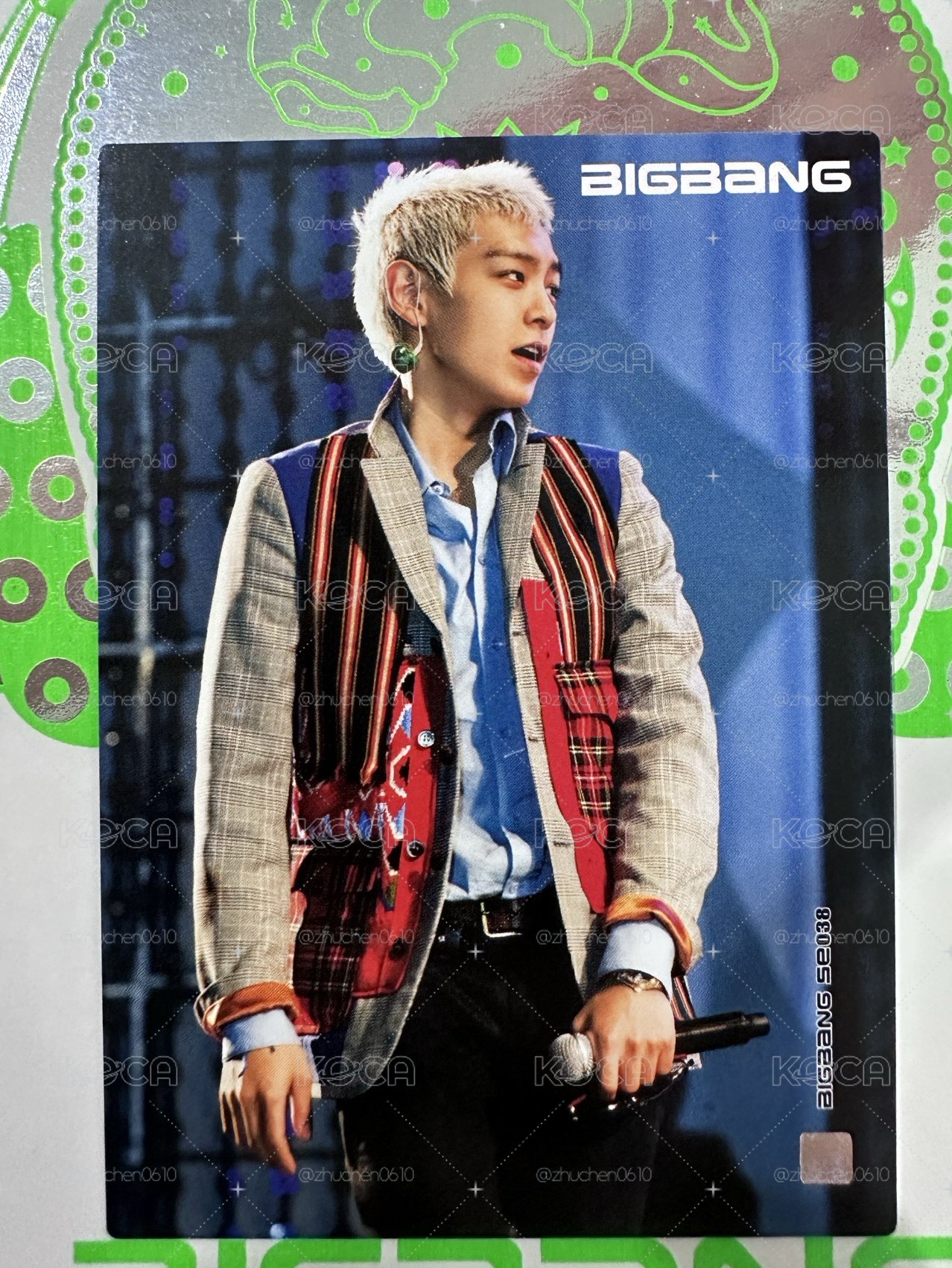 BIGBANG ALIVE 官方收藏小卡 TOP