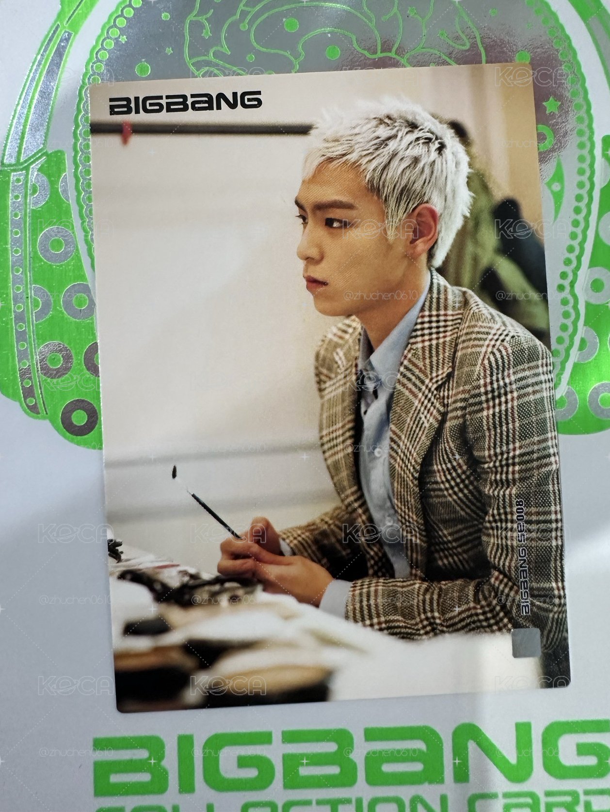 BIGBANG ALIVE 官方收藏小卡 TOP