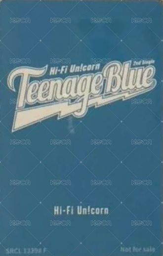 Teenage Blue 通常盤A 專輯卡  背面