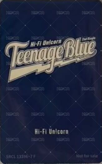 Teenage Blue 初回B 專輯卡  背面