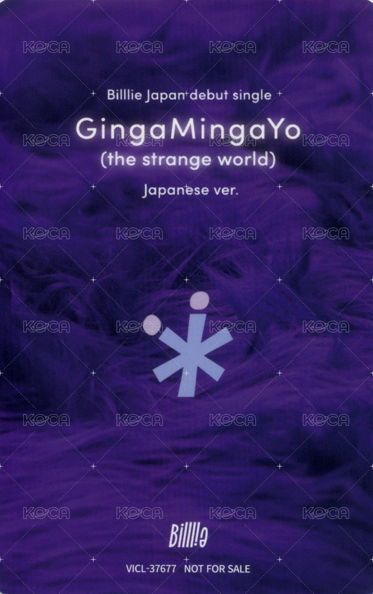 日本單曲一 專輯卡 Member Solo盤 背面