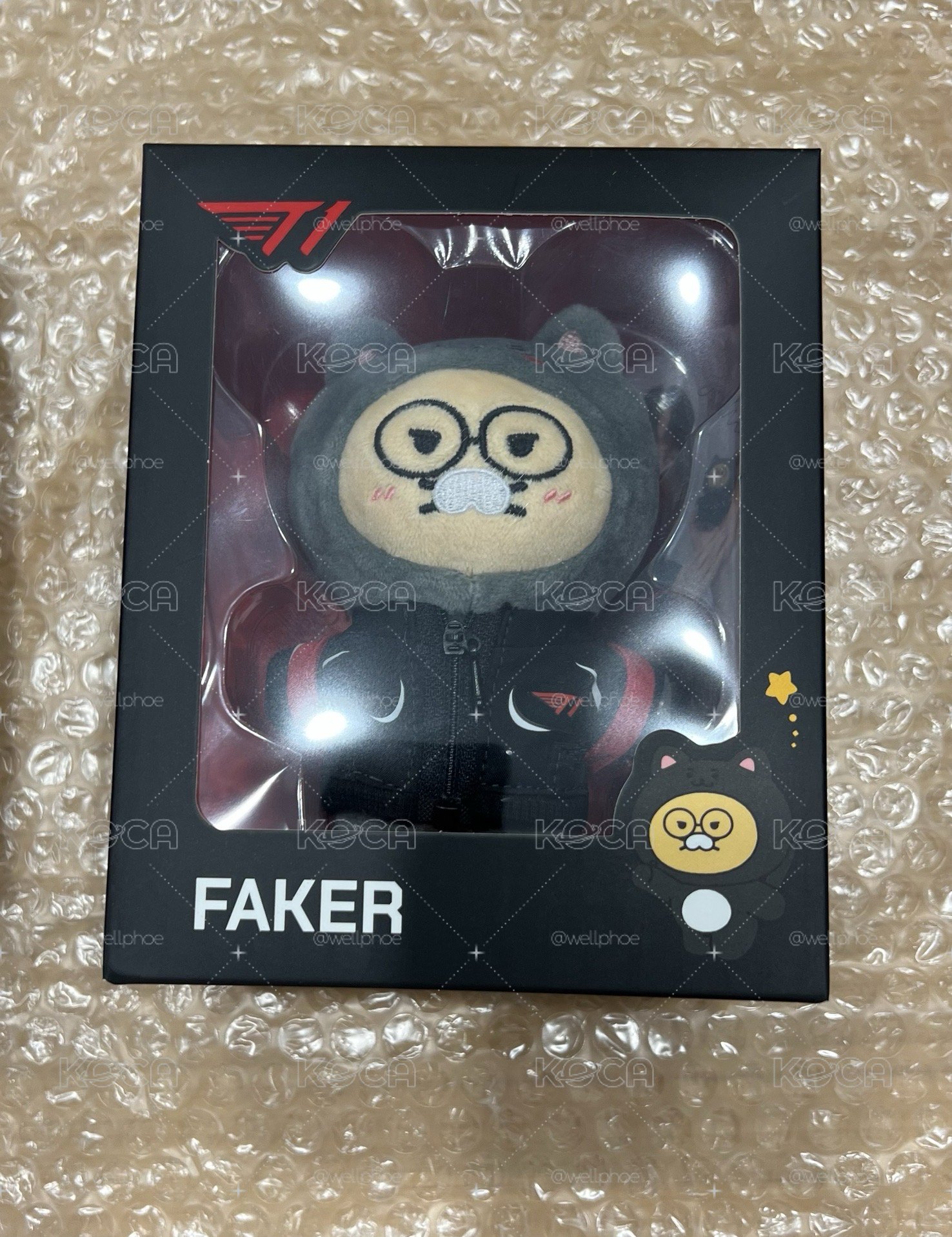 T1xKakao 2.0 吊飾娃Doran.Oner.Faker