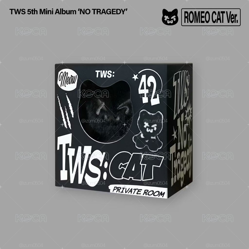 TWS 第五張迷你專輯「NO TRAGEDY(ROMEO CAT Ver.)」(韓國進口版)