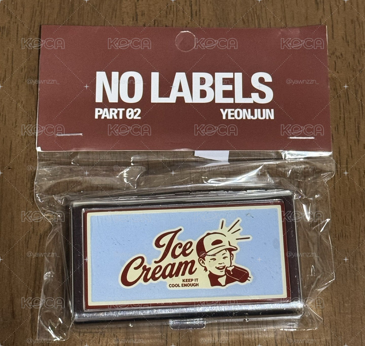 然竣快閃店 鐵盒b款
