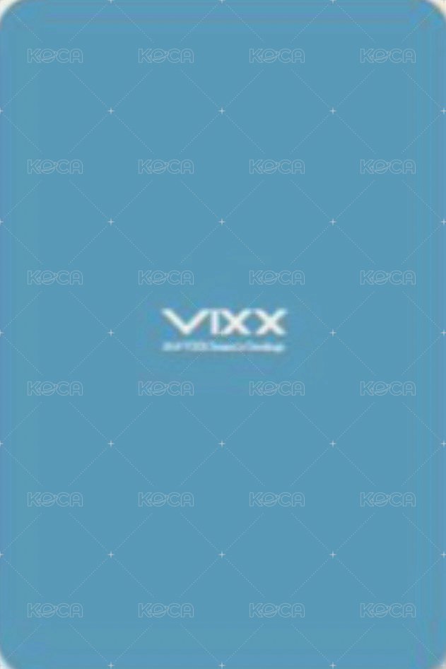 2019年曆 yes24 特典卡  背面