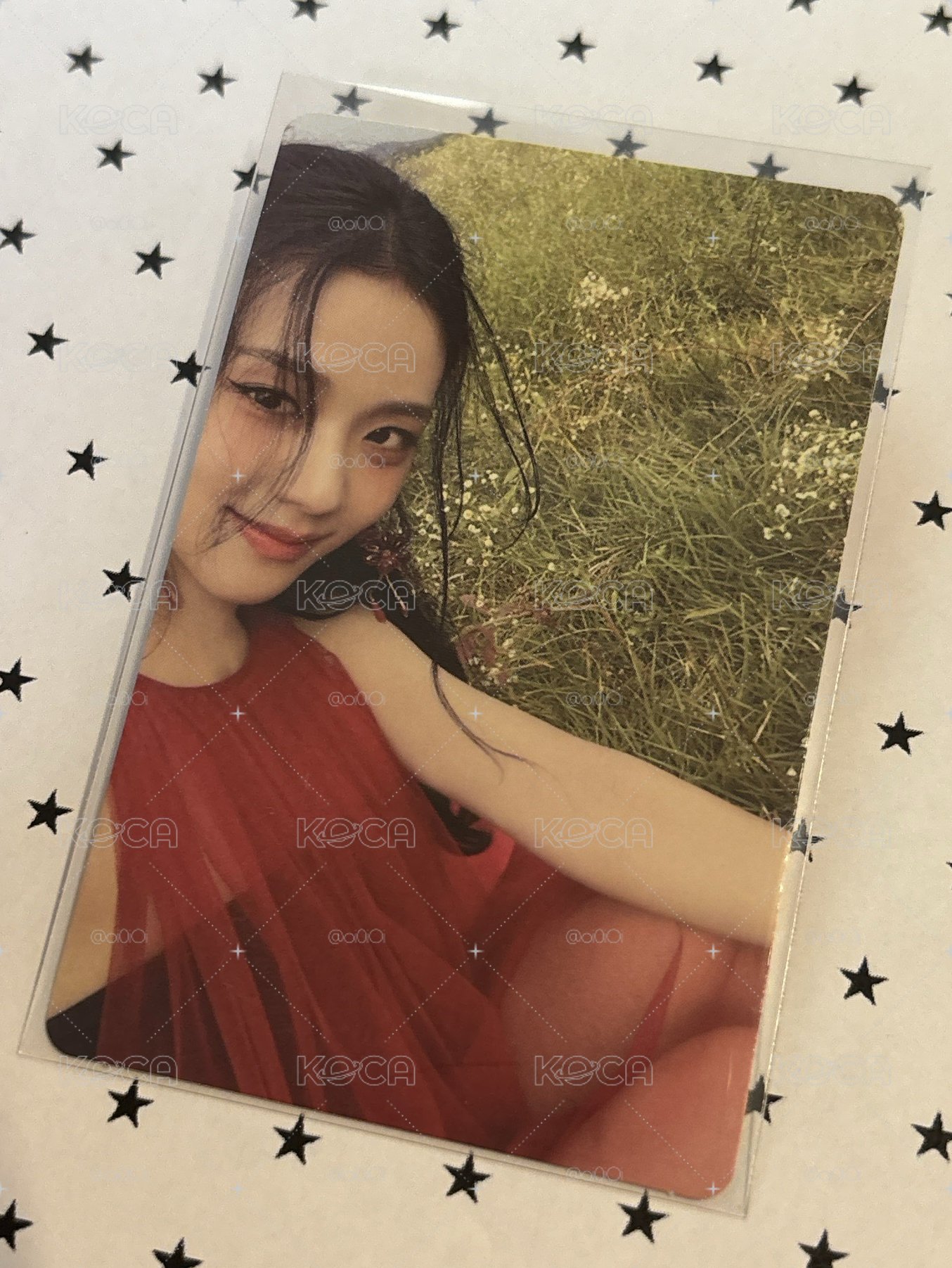 jisoo 草地秀 專輯卡