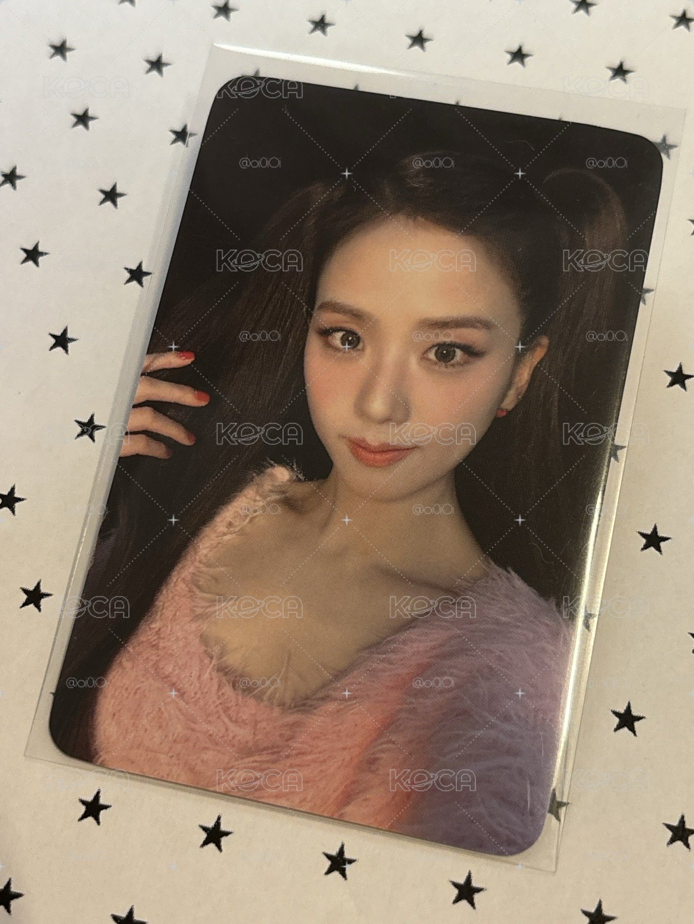 jisoo 雙馬尾 wm特典卡